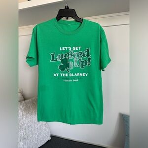 Blarney Irish Pub Toledo Ohio Let’s Get Lucked Up Tshirt Size Medium
